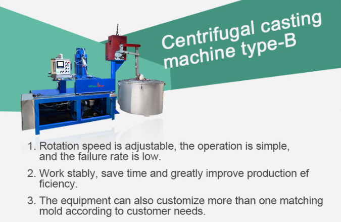 Multi-stations Automatic Centrifugal Force Casting Machine